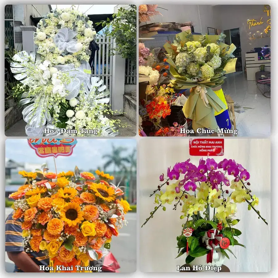 Shop hoa tươi Gia Định – hoa khai trương, chúc mừng và điện hoa tận nơi