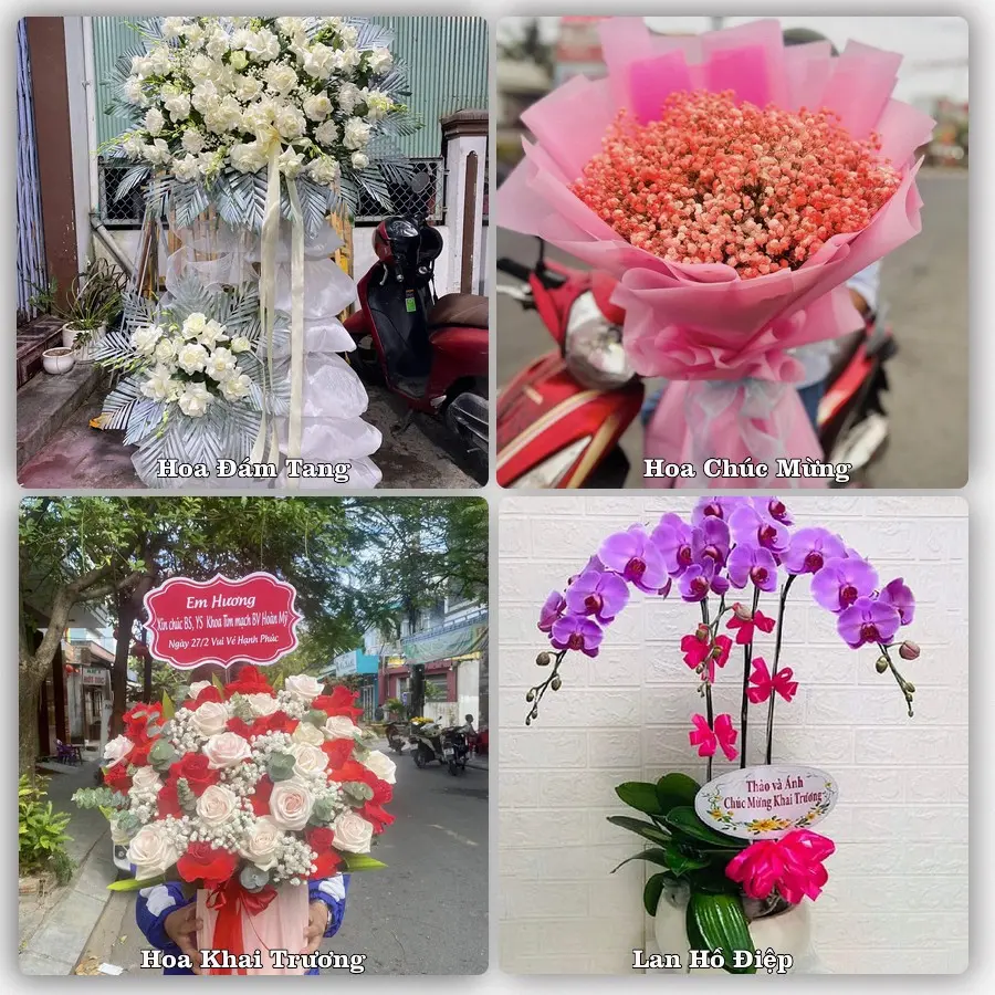 Đặt hoa giao tận nơi khu Giảng Võ, Hà Nội
