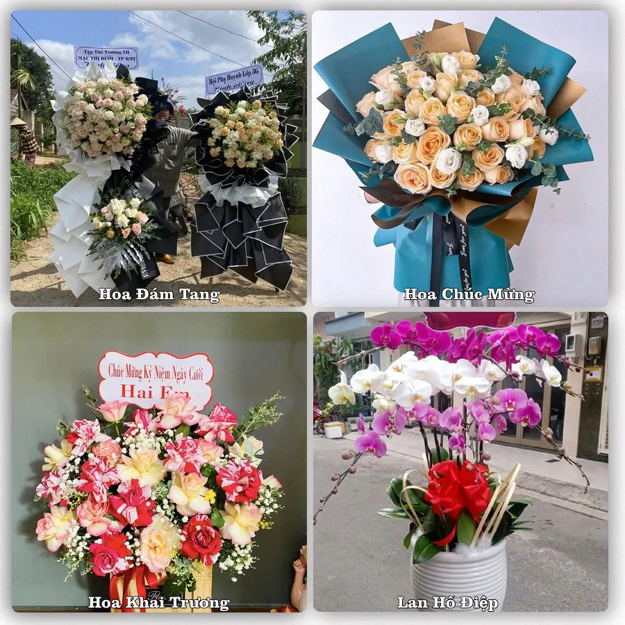 Đặt hoa giao tận nơi khu Hạc Thành, Thanh Hóa