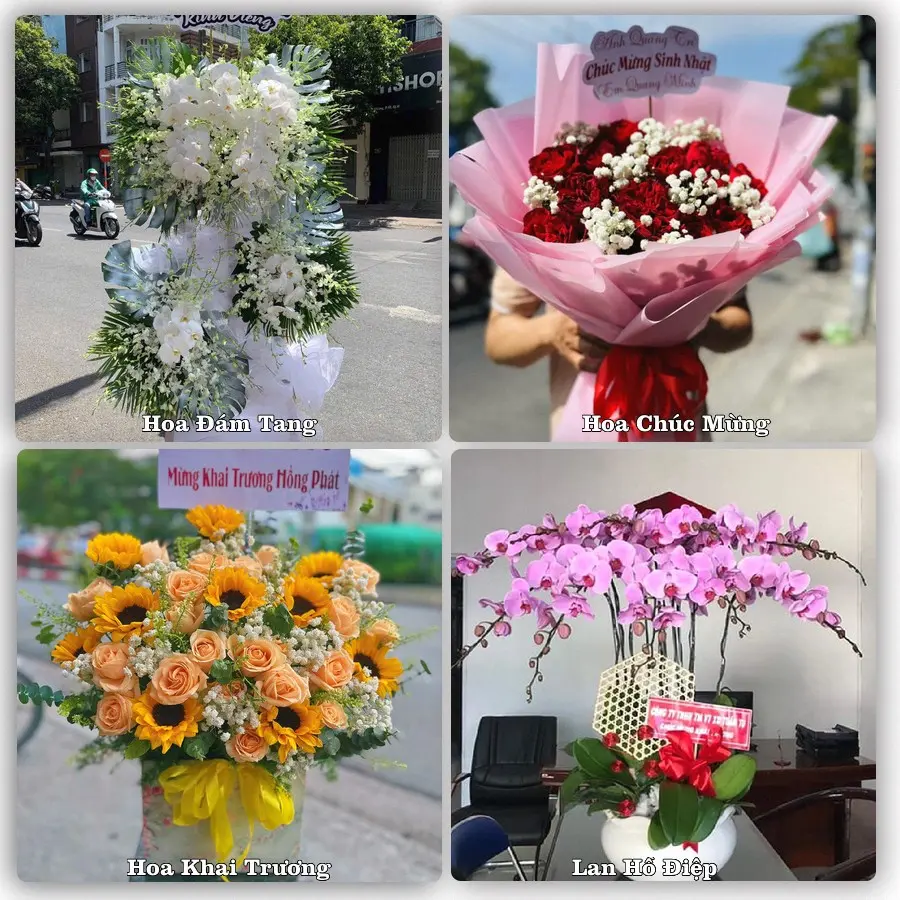 Đặt hoa giao tận nơi khu Hải Châu, Đà Nẵng