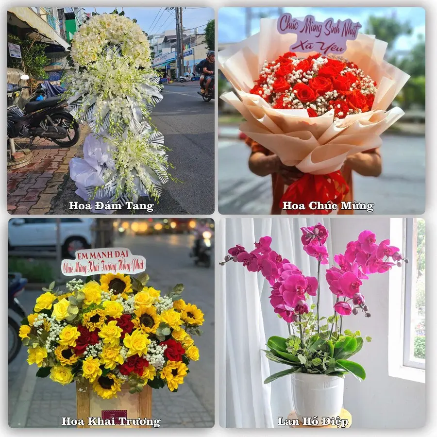 Đặt hoa giao tận nơi khu Hiệp Bình, Thủ Đức