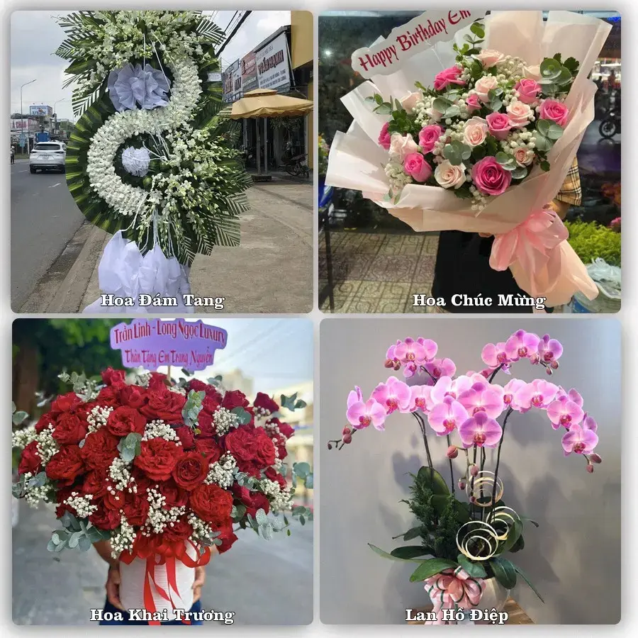 Đặt hoa giao tận nơi khu Hòa Bình, TP.HCM