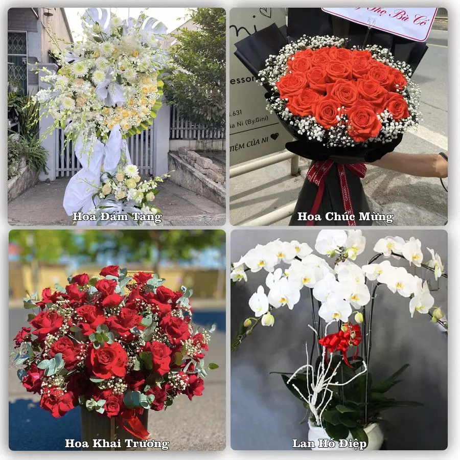 Đặt hoa giao tận nơi khu Hòa Hưng, TP.HCM