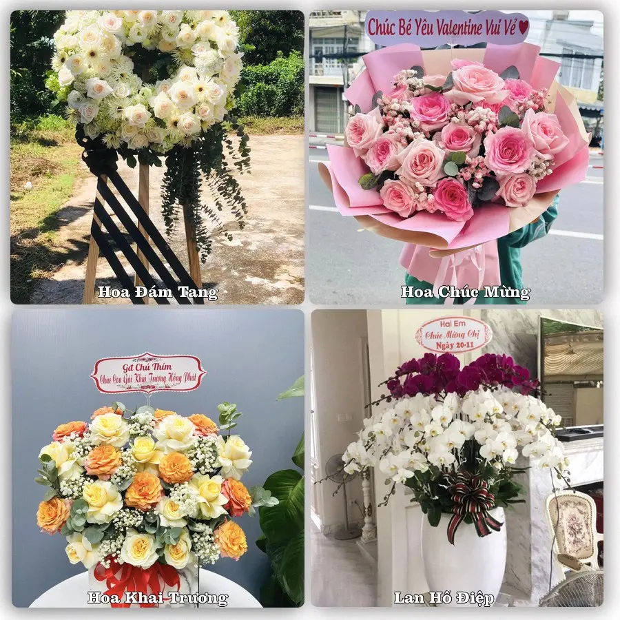 Đặt hoa giao tận nơi khu Hòa Xuân, Đà Nẵng