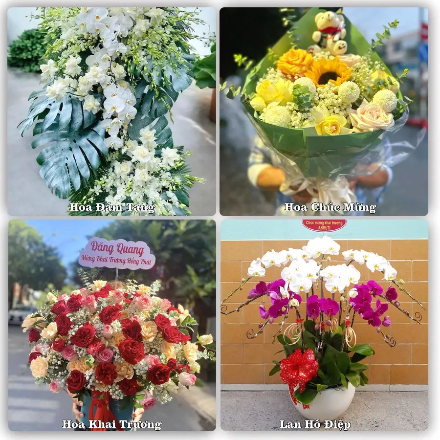 Đặt hoa giao tận nơi khu Hồng Hà, Hà Nội