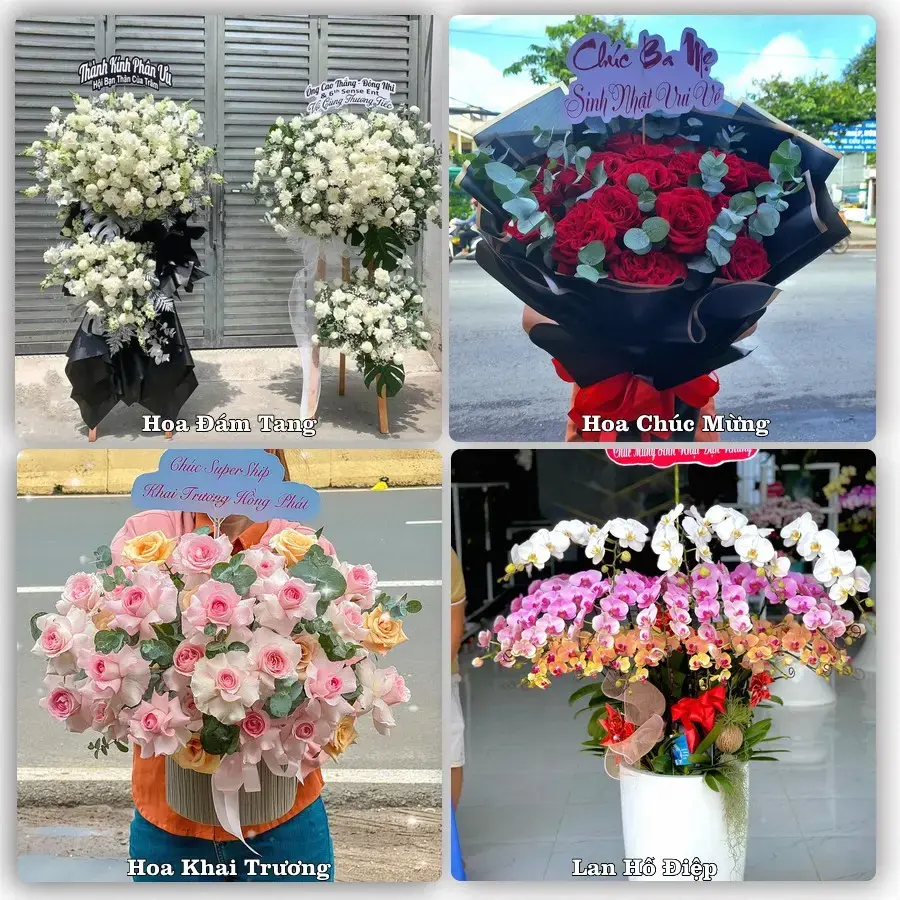 Shop hoa tươi Hồng Hà, Hà Nội – đặt hoa theo dịp, giao tận nơi