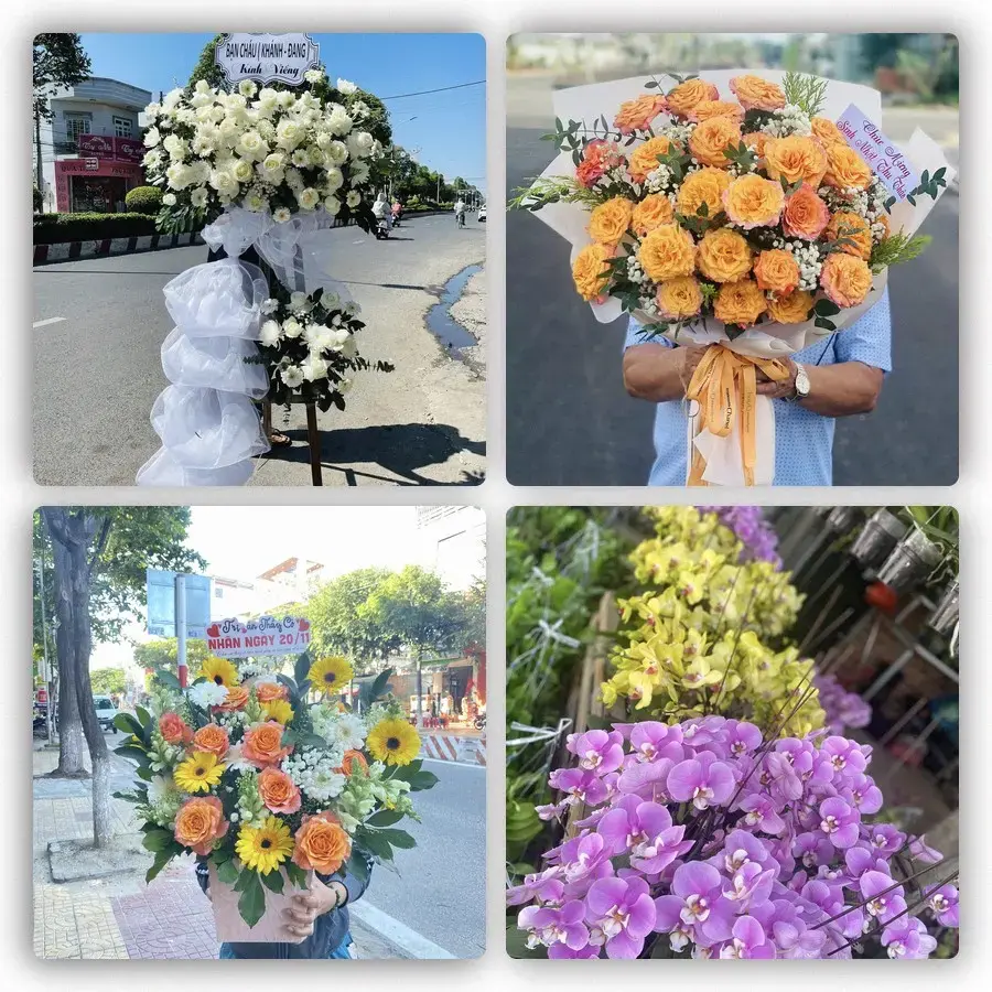 Mẫu hoa tươi tại Hưng Nguyên