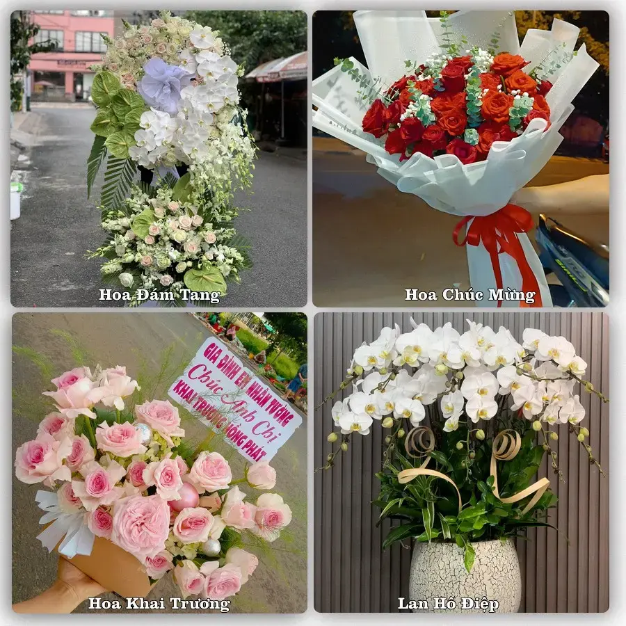 Đặt hoa giao tận nơi khu Khương Đình, Hà Nội