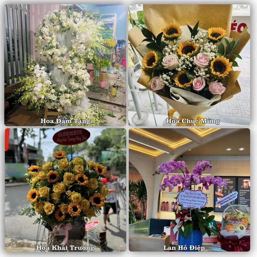 Đặt hoa giao tận nơi khu Lái Thiêu, TP.HCM