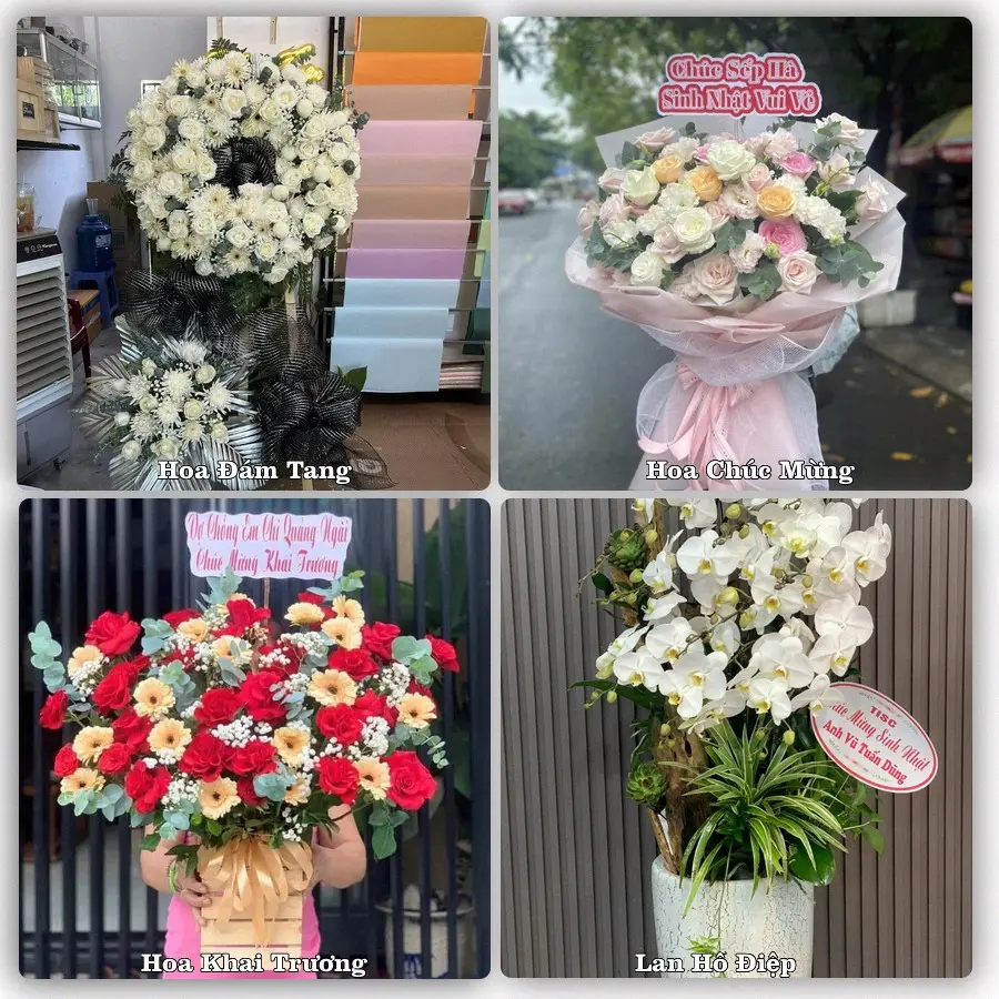 Đặt hoa giao tận nơi khu Long Biên, Hà Nội