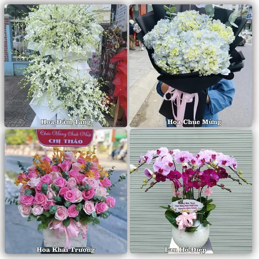 Shop hoa tươi Long Biên, Hà Nội – đặt hoa theo dịp, giao tận nơi