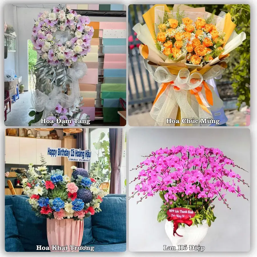 Shop hoa tươi Long Bình, Đồng Nai – đặt hoa theo dịp, giao tận nơi