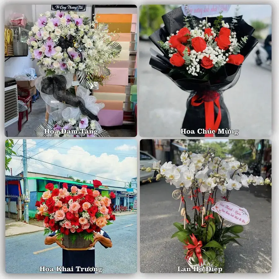 Đặt hoa giao tận nơi khu Long Hải, TP.HCM