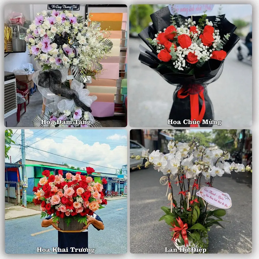 Đặt hoa giao tận nơi khu Long Hải, TP.HCM