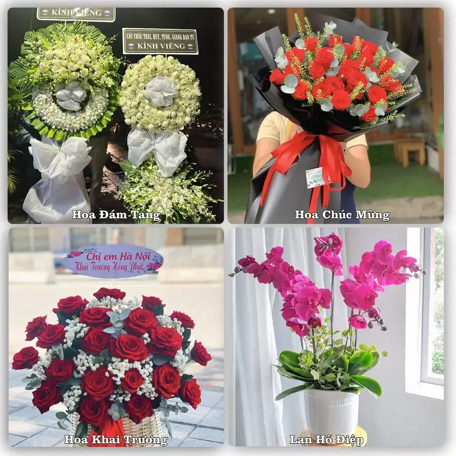 Đặt hoa tươi Long Hưng gấp trong ngày, shop hoa tươi Long Hưng giao nhanh