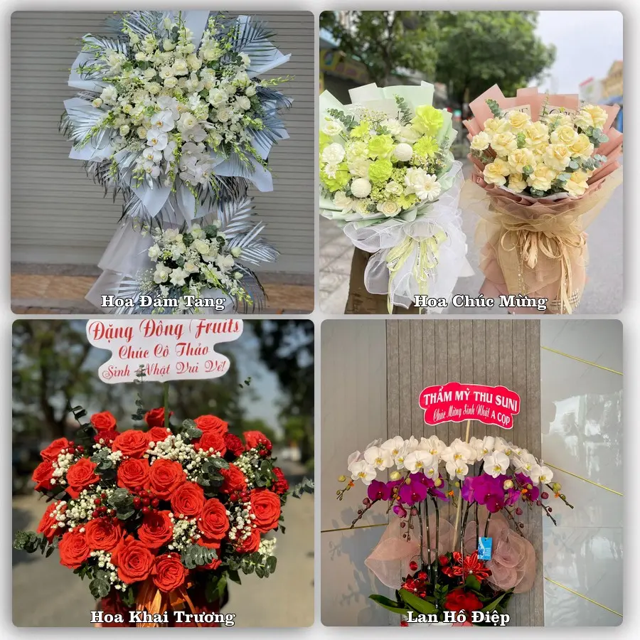 Đặt hoa giao tận nơi khu Long Khánh, Đồng Nai