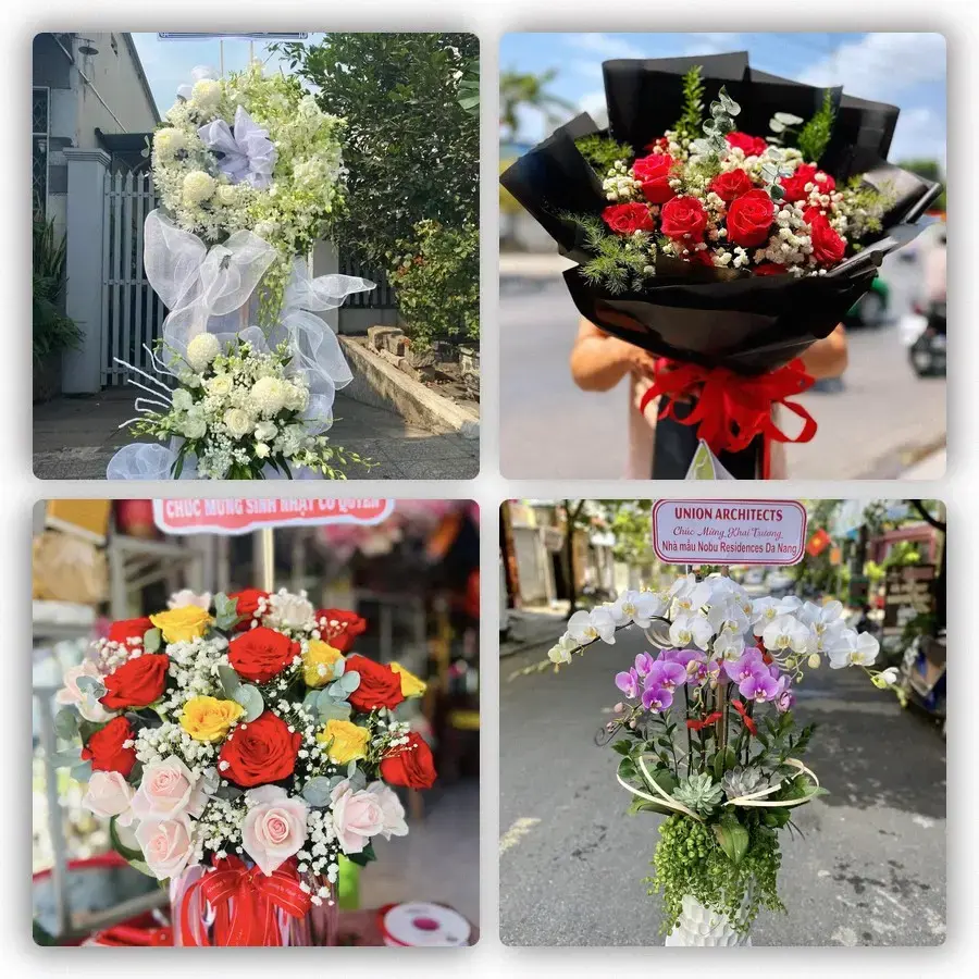 Mẫu hoa tươi tại N.T Phong Hải