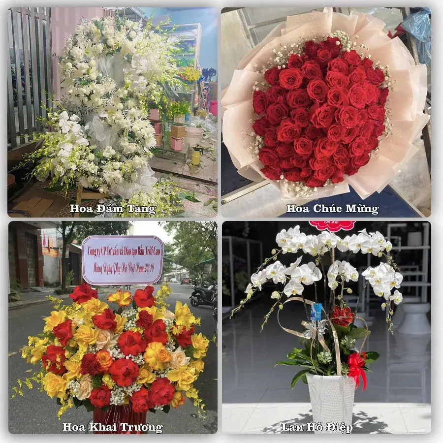 Đặt hoa giao tận nơi khu Ngũ Hành Sơn, Đà Nẵng