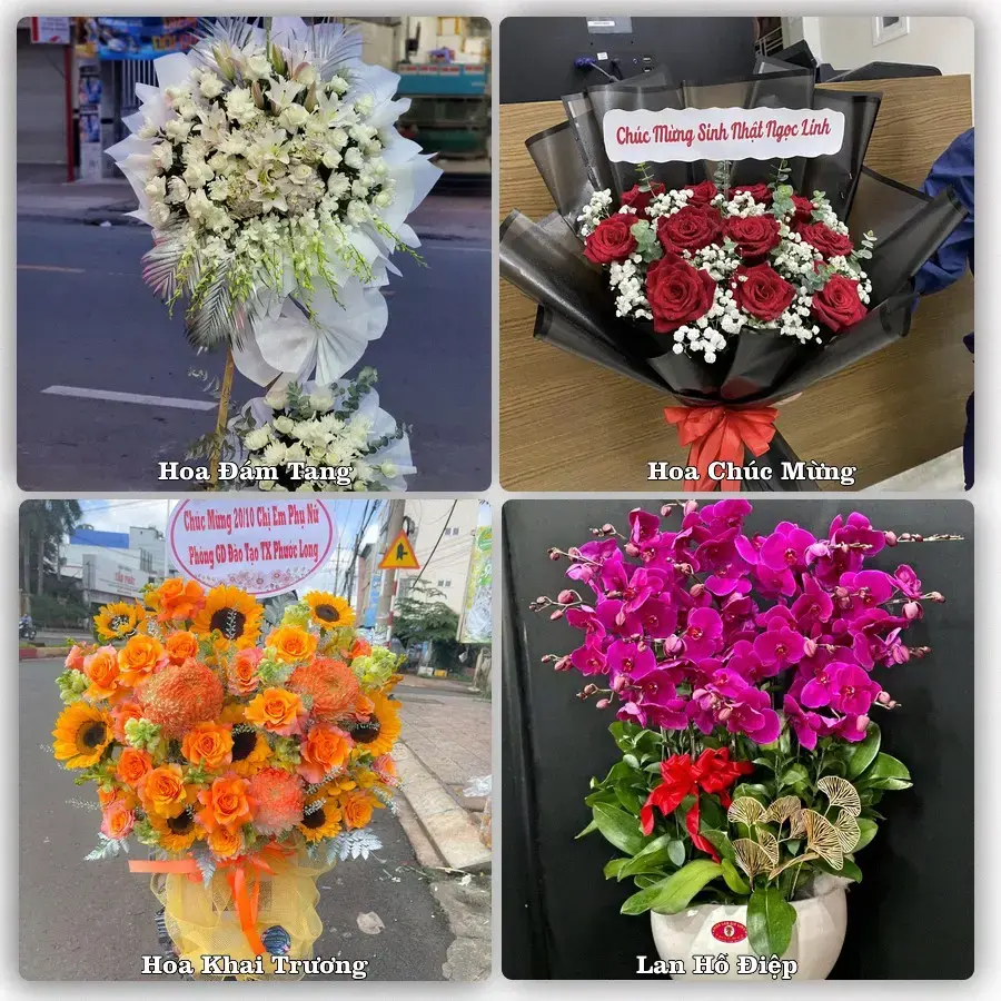Shop hoa tươi Nhà Bè, TP.HCM – đặt hoa theo dịp, giao tận nơi