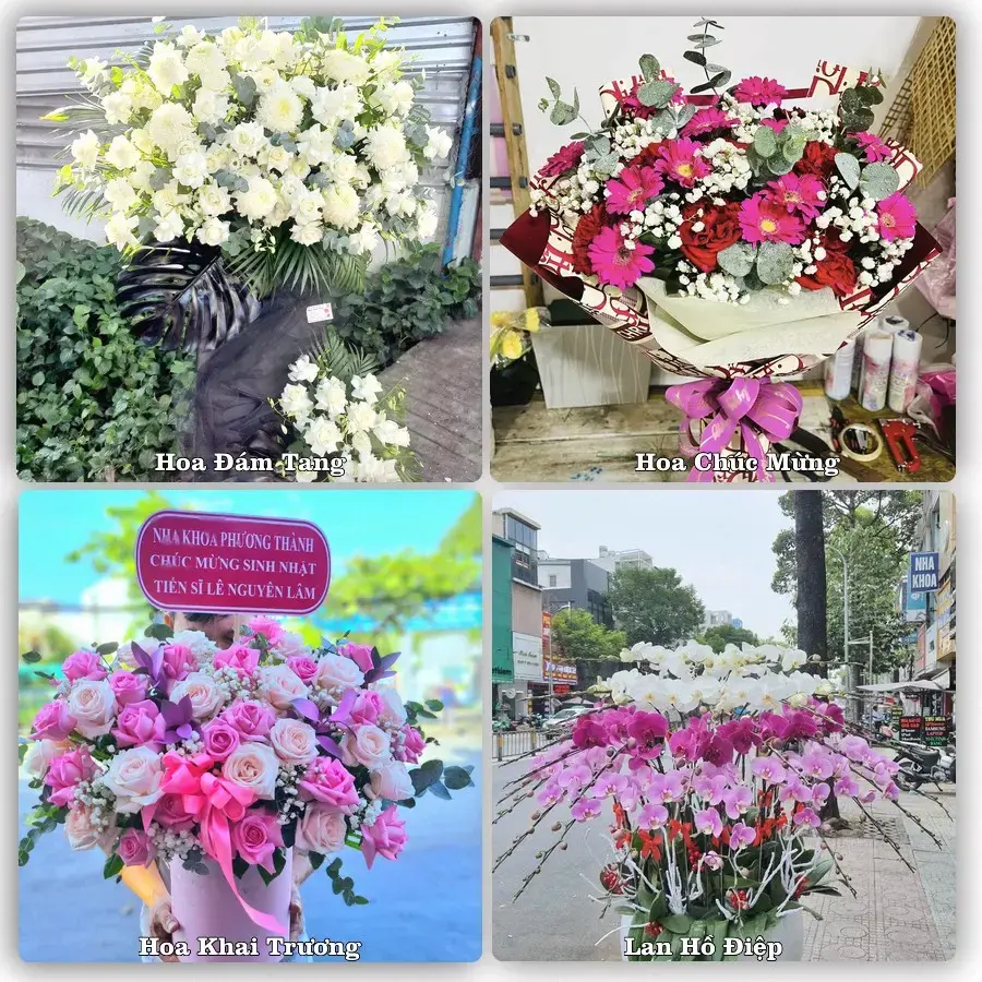 Shop hoa tươi Nha Trang, Khánh Hòa – đặt hoa theo dịp, giao tận nơi