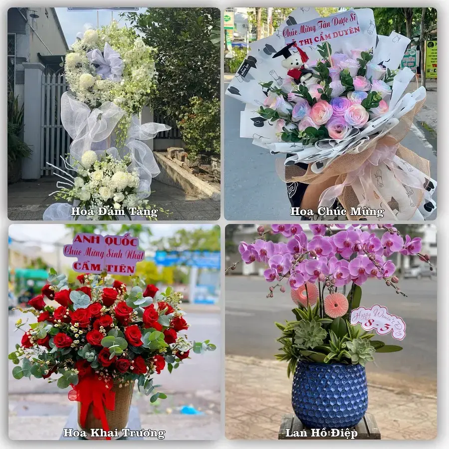 Shop hoa tươi Nông Trang, nhắn Zalo là có hoa giao tận nhà