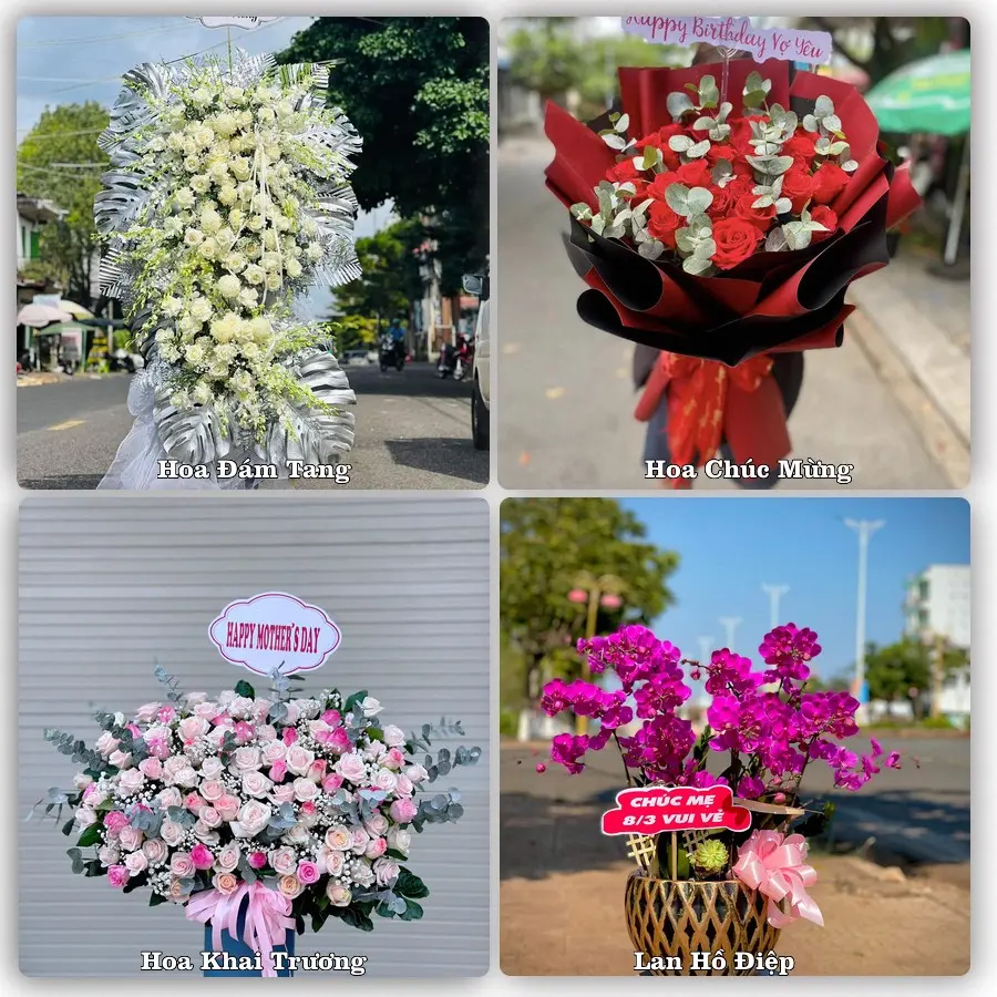 Đặt hoa giao tận nơi khu Phan Rang, Khánh Hòa