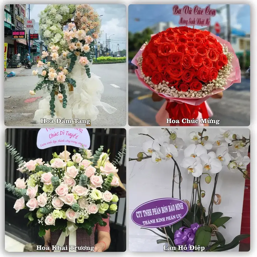 Shop hoa tươi Phú Thọ Hòa, TP.HCM – đặt hoa theo dịp, giao tận nơi