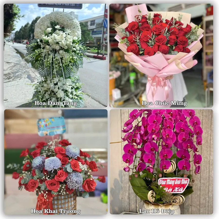 Đặt hoa giao tận nơi khu Phúc Lợi, Hà Nội