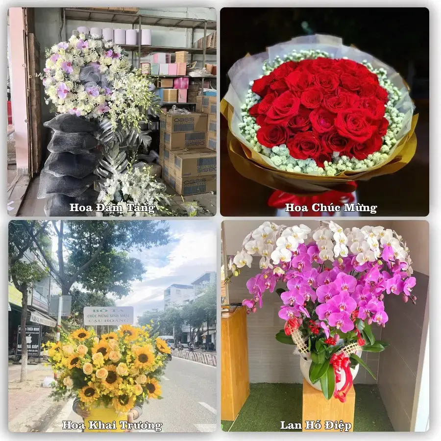 Shop hoa tươi Quận 6, TP.HCM – Giao tận nơi trong 2 giờ
