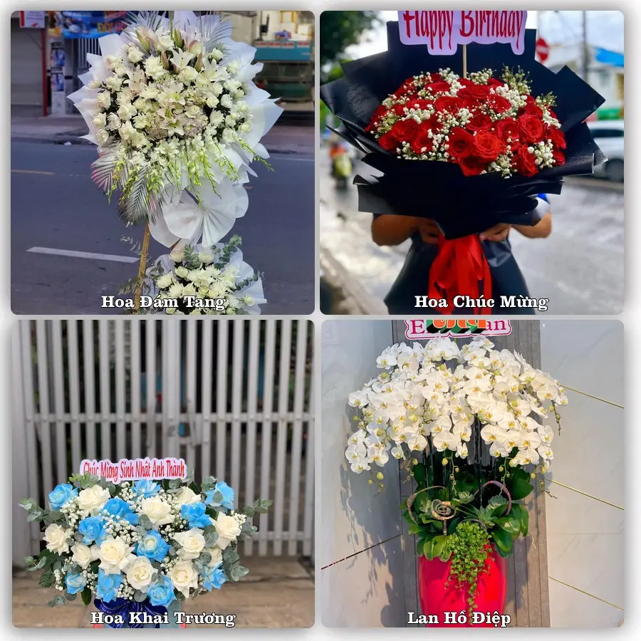 Mẫu hoa tươi dành cho khách đặt hoa tại Quận Hà Đông, Hà Nội