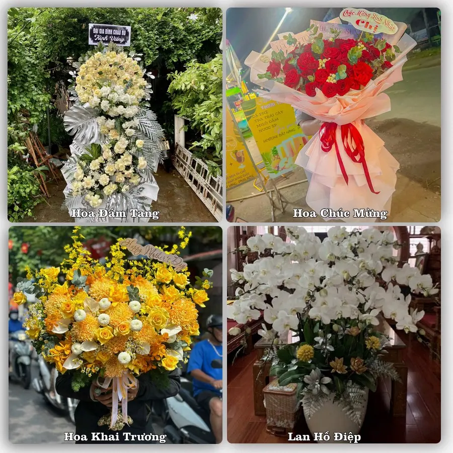 Mẫu hoa tươi dành cho khách đặt hoa tại Quận Thanh Xuân, Hà Nội