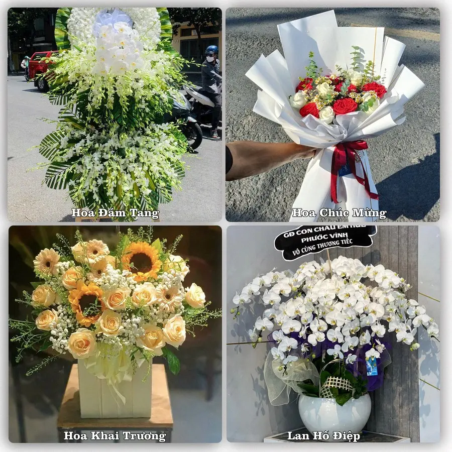 Đặt hoa giao tận nơi khu Sa Đéc, Đồng Tháp