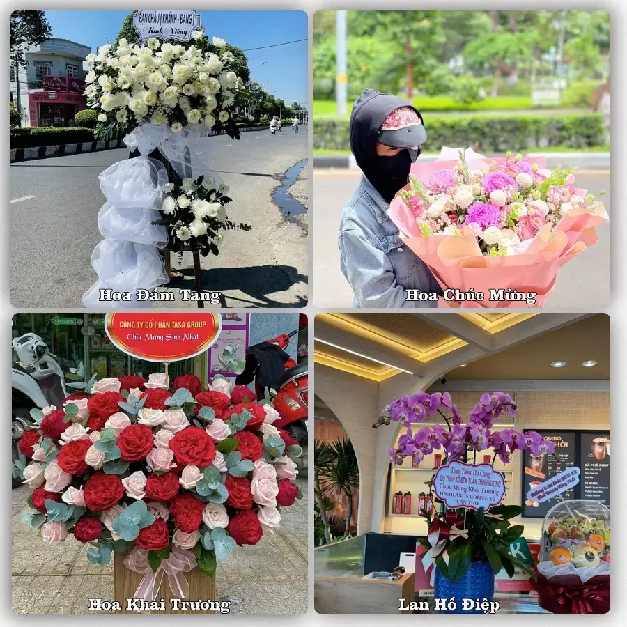 Shop hoa tươi Sài Gòn: nhắn Zalo là có hoa tận tay