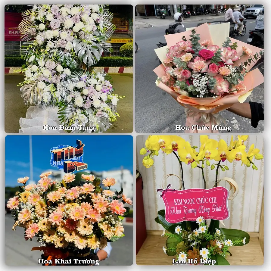 Đặt hoa giao tận nơi khu Sầm Sơn, Thanh Hóa