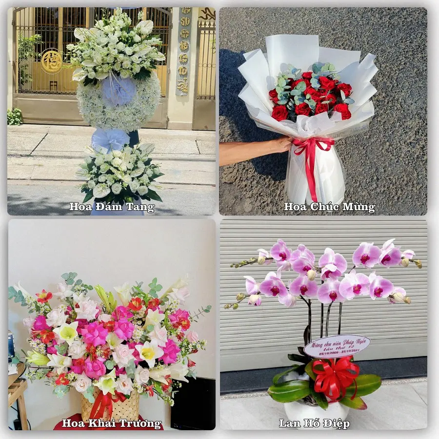 Đặt hoa giao tận nơi khu Tam Bình, Thủ Đức