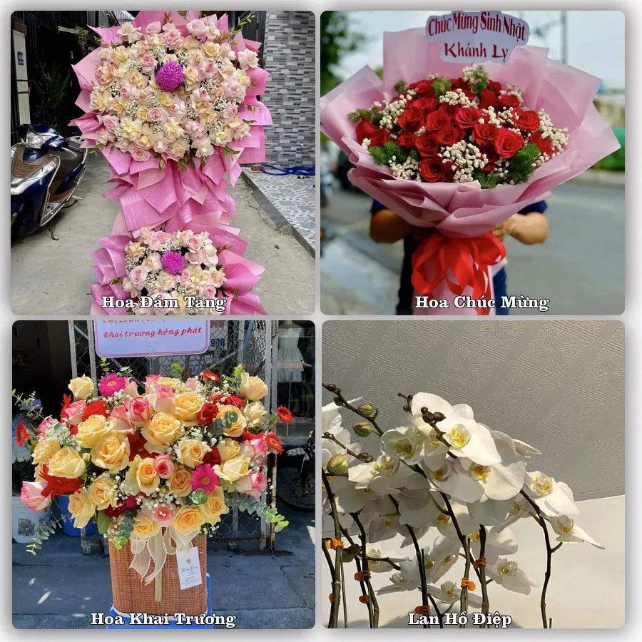 Mẫu hoa tươi giao tại Tam Bình, Thủ Đức