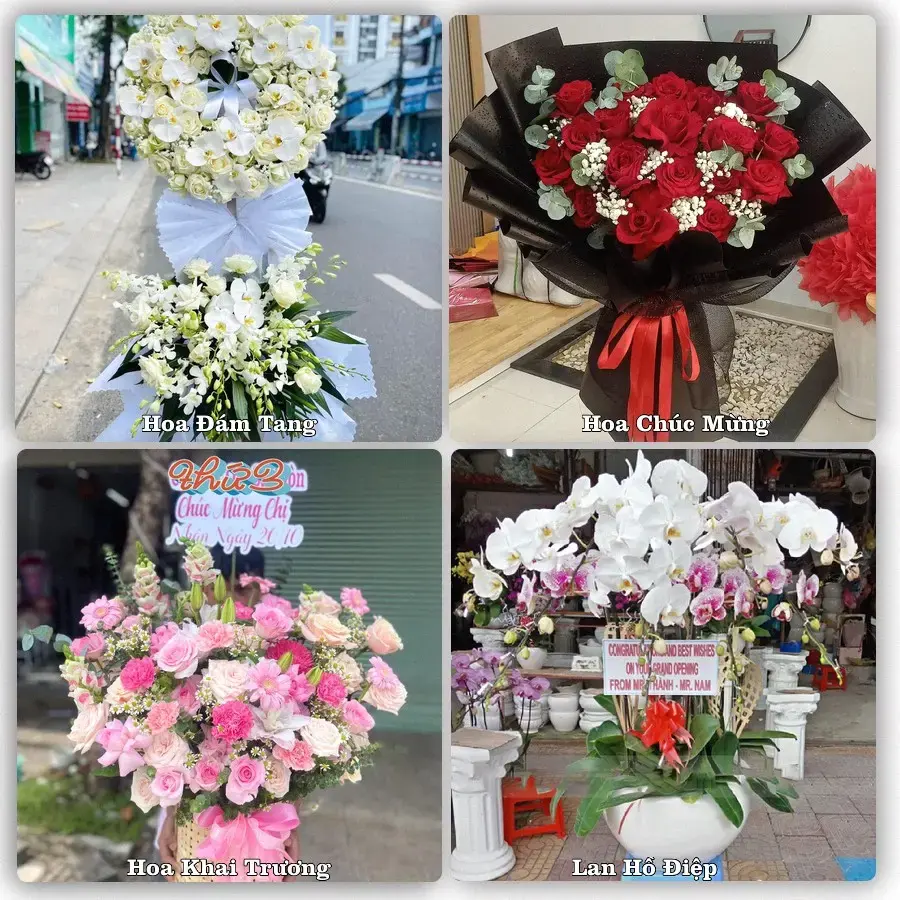 Đặt hoa giao tận nơi khu Tam Hiệp, Đồng Nai