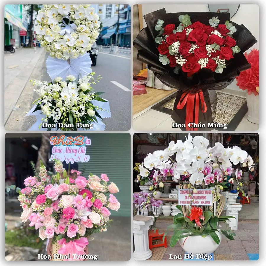 Đặt hoa giao tận nơi khu Tam Hiệp, Đồng Nai
