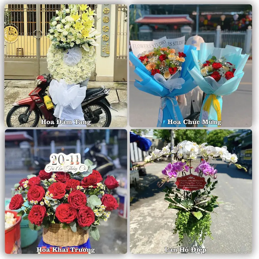 Đặt hoa giao tận nơi khu Tân An, Cần Thơ