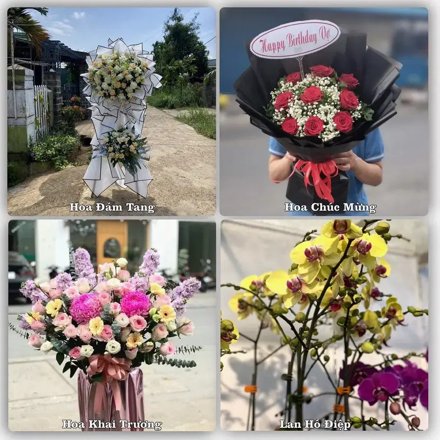 Shop hoa tươi Tân Hòa – đặt hoa theo dịp, giao tận nơi gần sân bay