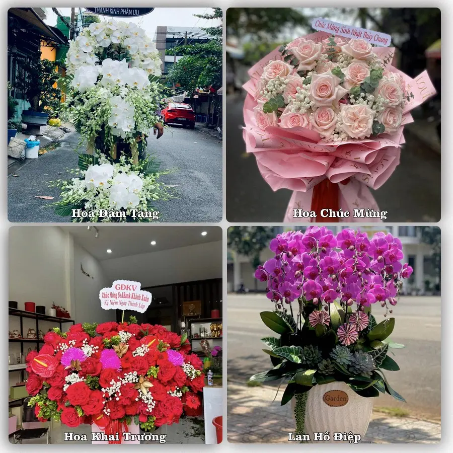 Đặt hoa giao tận nơi khu Tân Nhựt, TP.HCM