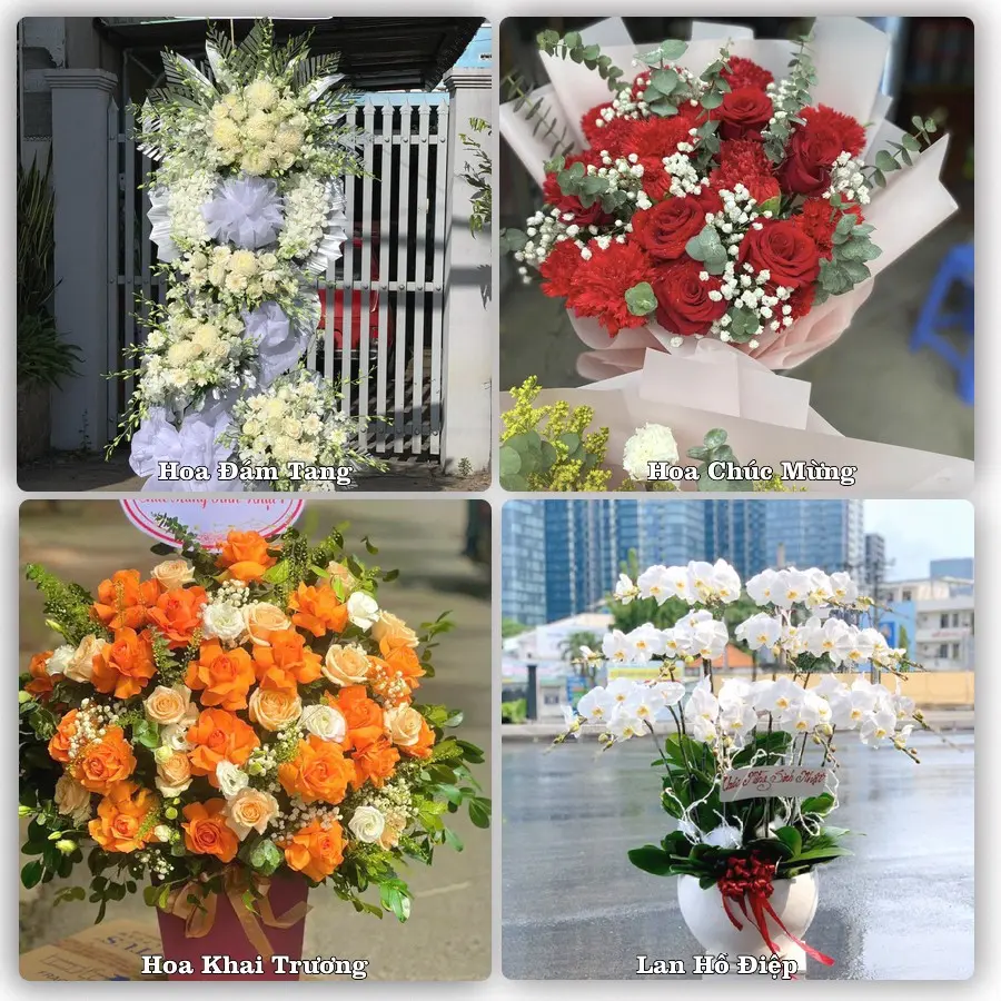 Đặt hoa giao tận nơi khu Tân Sơn Nhất, TP.HCM