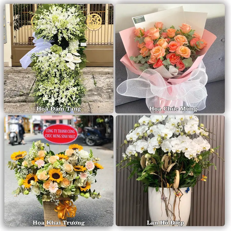 Mẫu hoa tốt nghiệp giao tại Tăng Nhơn Phú, Thủ Đức