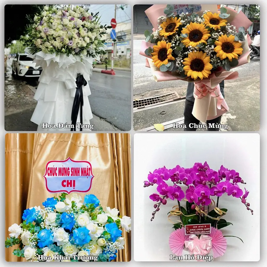 Đặt hoa giao tận nơi khu Tây Phương, Hà Nội