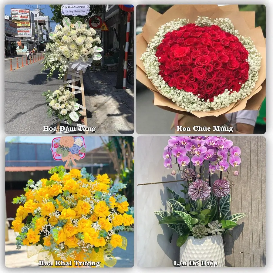 Mẫu hoa tươi giao tại Thanh Liệt, Hà Nội