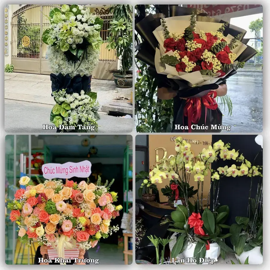 Shop hoa tươi Thạnh Mỹ Tây – giao hoa lên căn hộ, chung cư tận nơi
