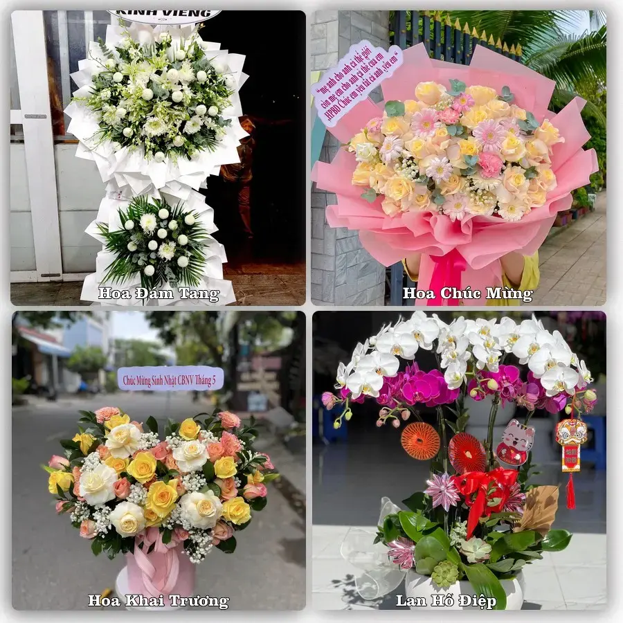 Đặt hoa giao tận nơi khu Thông Tây Hội, Gò Vấp