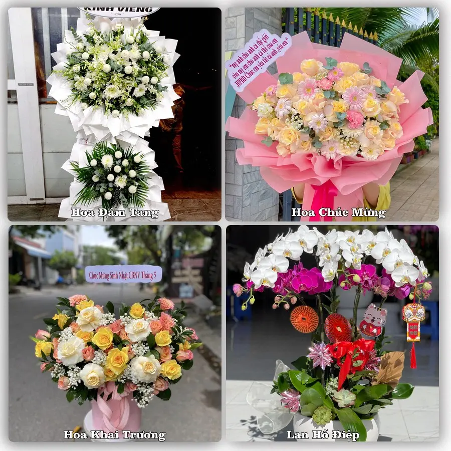Đặt hoa giao tận nơi khu Thông Tây Hội, Gò Vấp