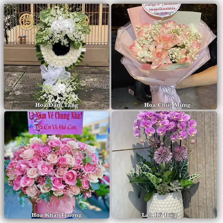Shop hoa tươi Thốt Nốt, Cần Thơ – đặt hoa theo dịp, giao tận nơi