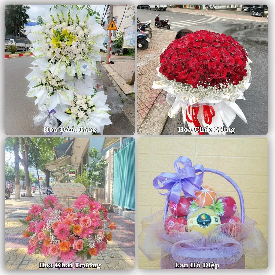 Đặt hoa giao tận nơi khu Thuận Giao, Thuận An